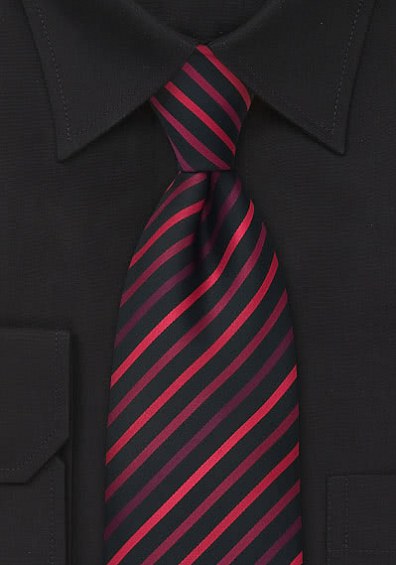 Business-Krawatte Streifendesign