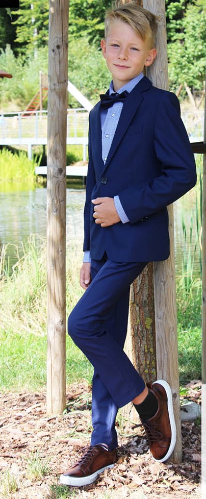 Junior-Anzug blau